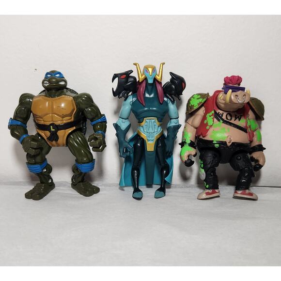 Playmates Toys Other - Teenage Mutant Ninja Turtles Playmates Lot Of 3 1996-2023 Loose VG Pre-owned